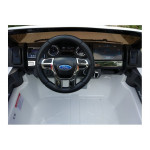 Elektrické autíčko Ford Ranger 4x4 - LCD display - biele